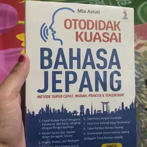 Buku Otodidak Kuasai Bahasa Jepang