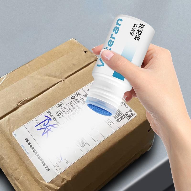 Con Lăn Xóa Mã Vận Đơn Giấy Nhiệt 20ml Cây Lăn Che Thông Tin Đơn Hàng Bảo Mật…