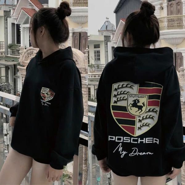  Áo Hoodie Poscher Nam Nữ From Rộng Unisex Chất Liệu Nỉ Bông Mẫu Mới Dành Riêng Cho Boy Phố Girl Phố 