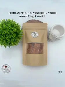 Kemasan Sedang – Almond Crispy Premium Renyah & Praktis, Teman Camilan Sehari-hari
