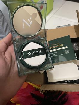 Product Review of 【Cushion】NPURE Centella Asiatica Flawless Matte Power Cushion / Cushion Kulit Jerawat / Skincare Infused /  Hypoallergenic / Dermatologically / Non-Acnegenic / Foundation Wajah / Concealer Berjerawat / Long Lasting from C**t 1