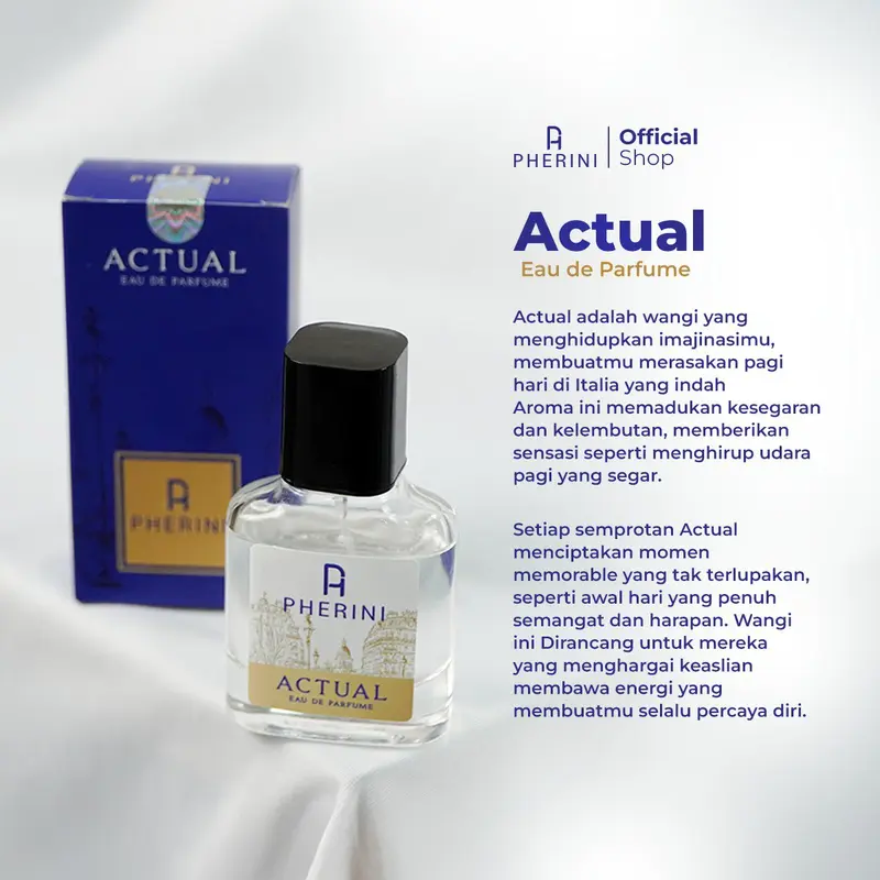Pherini Actual Eau De Parfume Aroma Wangi segar dan memorable  - 30ML Tahan 12 jam 1