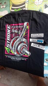 Product Review of Kaos Distro Racing 4 Tak Four Stroke Engine Indonesia Racing CB GL Tiger Herek - Combed, Sablon from G**a 0