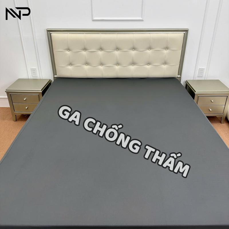 Ga Giường Chống Thấm Thun Lạnh Silk Thái Cao Cấp