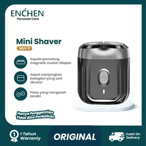 ENCHEN Mini 6 Shaver Alat Cukur Jenggot Elektrik Waterproof Alat Shaving Pencukur Kumis Wajah