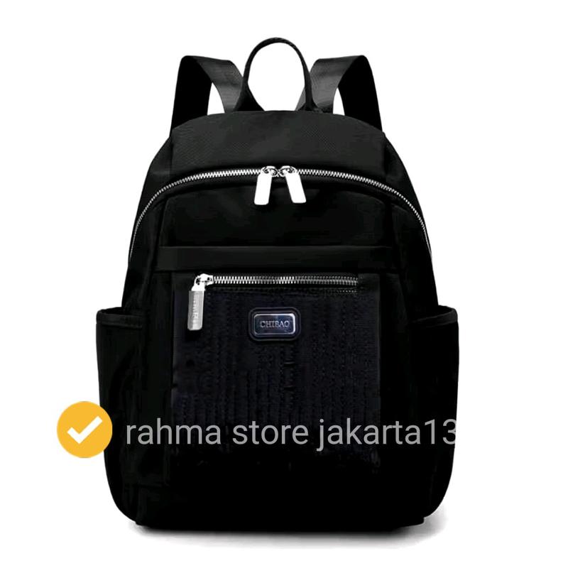 tas ransel terbaru bahan kanvas chibao bisa cod 2