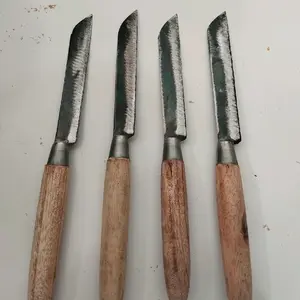 Pisau set 4 pcs,pisau dapur kecil baja/ pisau bawang / pisau sayur panjang