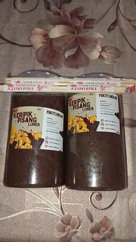 Product Review of Keripik pisang lumer toples 1000ml (350gram)  keripik & camilan isi  pisang from @**Q 1