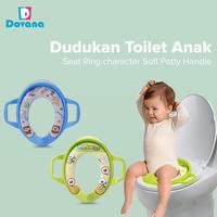 Gambar Dovana Dudukan Toilet Anak Soft Potty Handle Dengan Pegangan Seat Ring Pelatihan Closet Karakter - Blue dari Dovana Kota Administrasi Jakarta Utara 1 Tokopedia