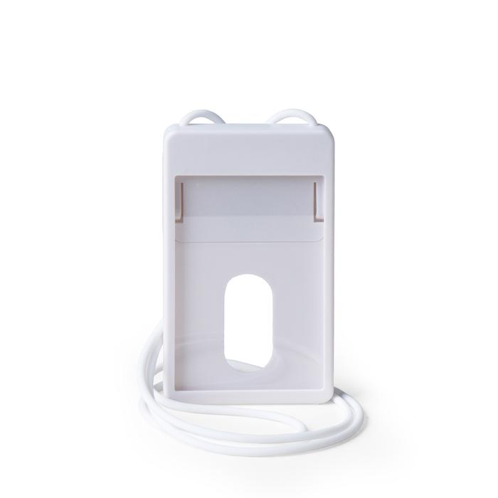 Gambar Wallts Hanna White Lanyard Name Tag ID Card Tarik Tali Yoyo dari Wallts Kota Bandung Tokopedia