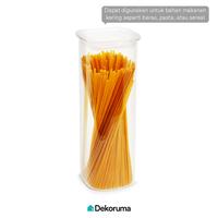 Gambar Dekoruma YUMIKO Toples Kotak Serbaguna / Toples Cemilan / Toples Jumbo Serbaguna 2200 ml dari Dekoruma Official Store Kab. Bekasi 3 Tokopedia