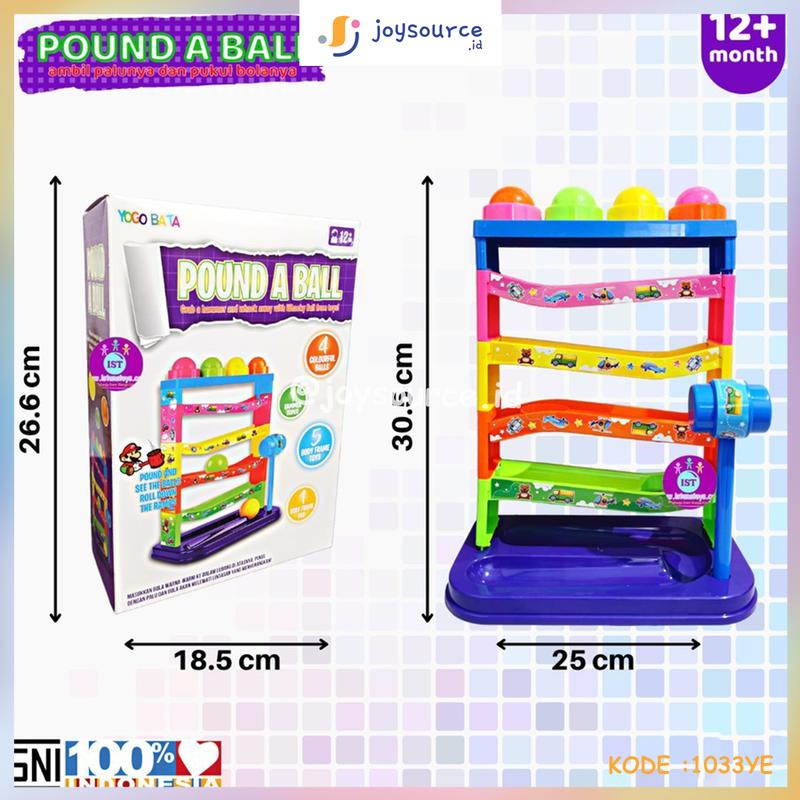 MAINAN BOLA PUKUL GAME POUND A BALL / PUKUL BOLA YE 3 0