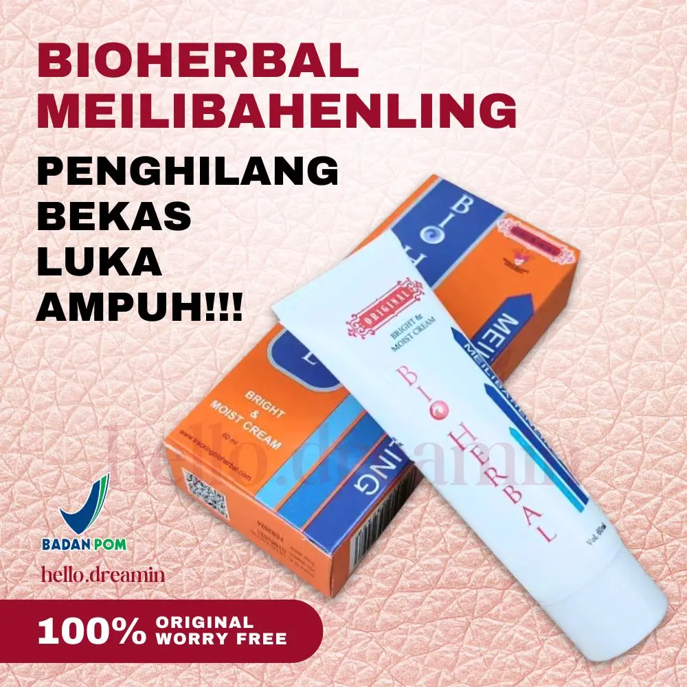 BIO HERBAL MEILIBAHENLING BPOM LOTION PENGILANG BEKAS LUKA