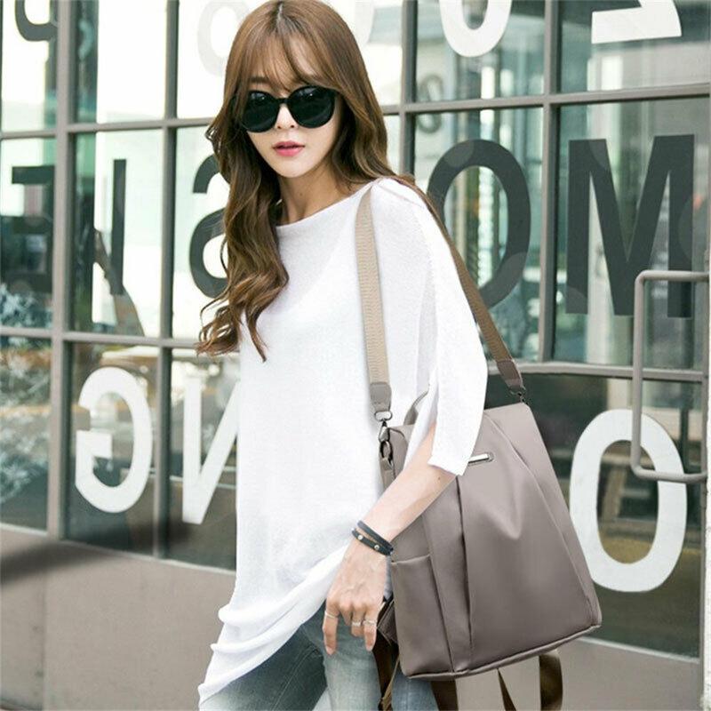 Fashion Large Capacity Women School Shoulder Bag Anti-Theft Backpack Waterproof Rucksack Travel Satchel 5