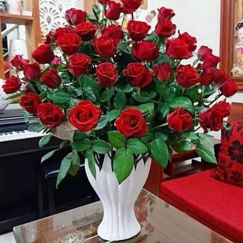 Lọ hoa bàn tay Trắng Trơn Gốm sứ Bát Tràng 17cm,23cm,28cm,35cm Decor Decor Phòng Trang Trí Nhà