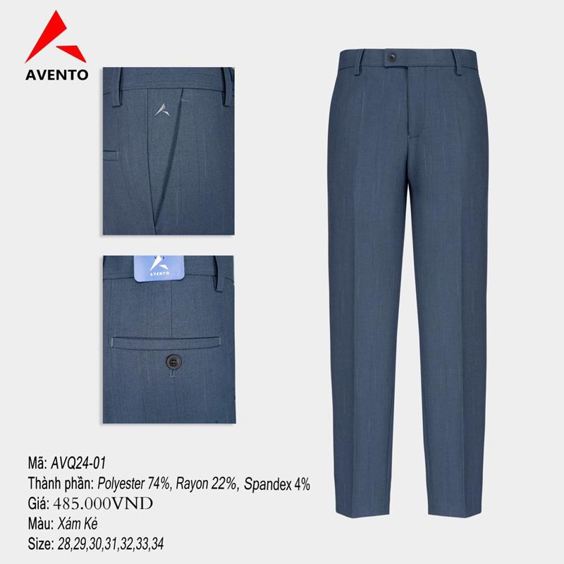 Quần âu nam kẻ dáng slimfit. Quần âu công sở cao cấp. Quần Tây nam hàng cao cấp