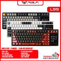 Gambar AULA L99 - 80% - 84 KEY - 3 Mode - 3.98 IPS TOUCH SCREEEN - MECHANICAL KEYBOARD - Starry Sea Blue dari Rumah-Keyboard Kota Administrasi Jakarta Barat 1 Tokopedia