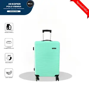 Polo Vienna 010 Size 24 Inch Koper Original Bagasi Premium Fiber Kekinian