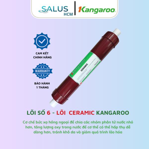 Lõi lọc nước số 6 Kangaroo - lõi Ceramic Kangaroo hàng chính hãng