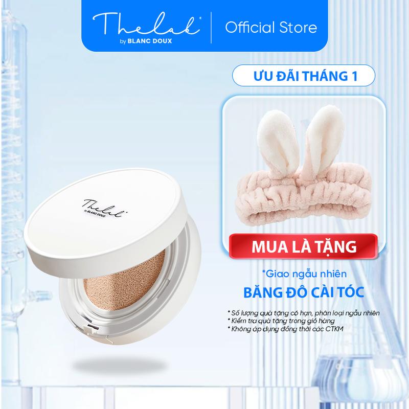  Phấn Nước Dưỡng Da Chống Nắng Và Cấp Ẩm The Lab Oligo Ha Cushion SPF50+ Pa++++ 12g - #01 Ivory  trắng sáng  - Mỏng nhẹ Bền màu 