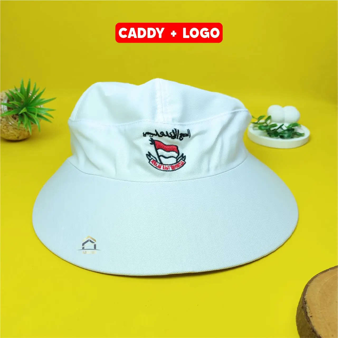 Caddy + Logo Jemaah Indonesia