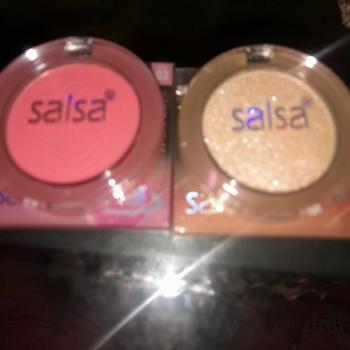 Product Review of SALSA Galaxy Highlighter – Highlighter | Make Up Douyin Korea | MakeUp | Shimmer | Perona Kilau | High Pigmented from z**⚘ 1