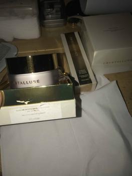 Product Review of Crystallure Supreme Revitalizing Rich Cream 50 g - Skincare Moisturizer Pelembab Wajah dan Perawatan Wajah Anti Aging (Day Cream and Night Cream) with Gold Peptide Crystals, YouthGlow Active, dan SPF 35 PA +++ from R**. 0