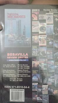 Product Review of Engineering Mechanics 2nd Edition Besavilla from A**t 2