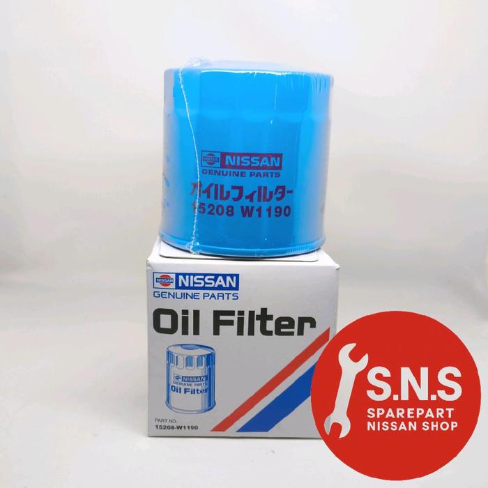 Gambar Filter Oli/Oil Filter Nissan Terrano Kings Road/Grand Road/Spirit dari S.NissanShop Kota Administrasi Jakarta Selatan Tokopedia