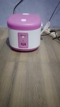 Product Review of OMICKO Rice Cooker 1.8 Liter 3in1 Penanak Nasi /Pengukus Makanan/Penghangat makanan Wadah Stainess Sudah SNI Hijau Listrik Pink from h**a 0