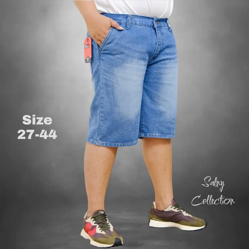 Celana Jeans Pendek Pria Jumbo Size 27 - 44 Retro Distro Keren 3