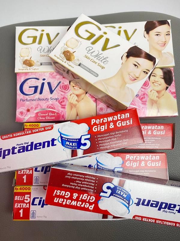 PAKET MERDEKA (5 PASTA GIGI CIPTADEN + 5 SABUN GIV) 2
