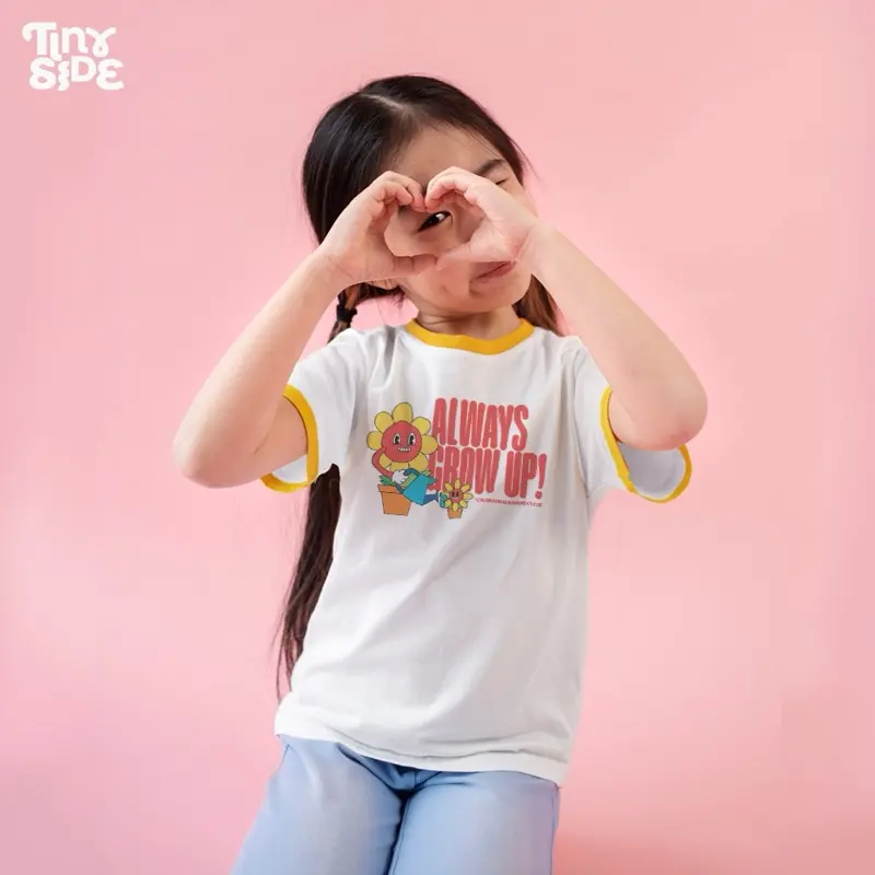 RINGER Series - Baju anak unisex Perempuan Laki Laki Kaos Lucu Keren anak cowo cewe umur 1 - 6 Tahun Cowok 2