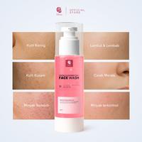 Gambar Elfora Face Wash Double Cleanser - Pembersih Wajah Sekaligus Micellar Water, Cerahkan Wajah & Perbaiki Skin Barrier | Mengandung Niacinamide + Kiwi Extract 80 ml BPOM dari ELFORA SKINCARE_NEW Kab. Majalengka 4 Tokopedia