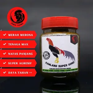 Kamlang Super Sonic 250gr Jamu Ayam Premium / Kamplang Ayam Aduan - TERLARIS