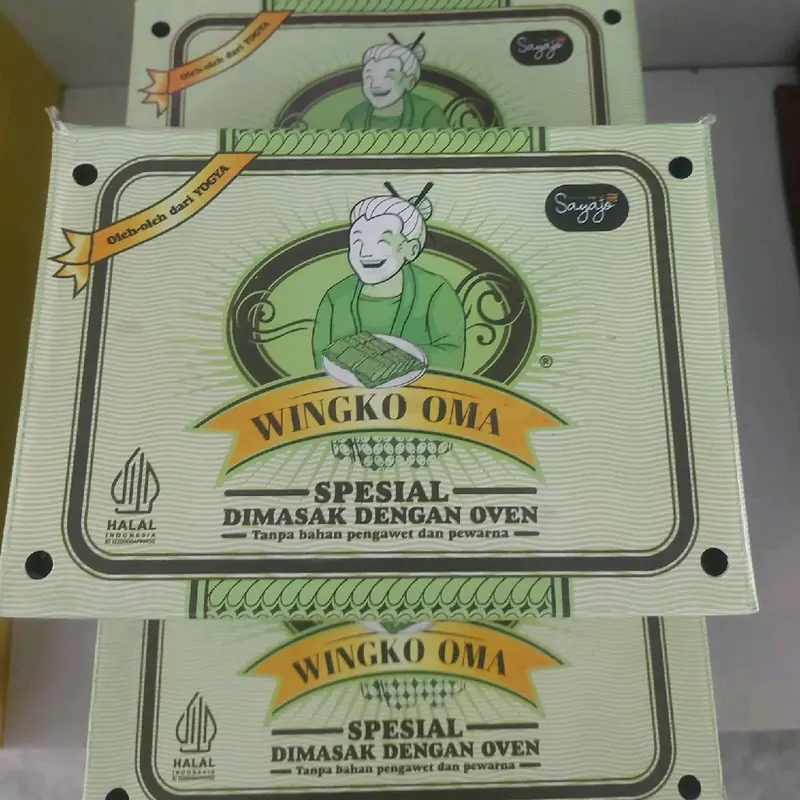 WINGKO OMA ORI / OLEH-OLEH JOGJA Gula Kelapa Manis Halal Bakpia Food Cemilan 4