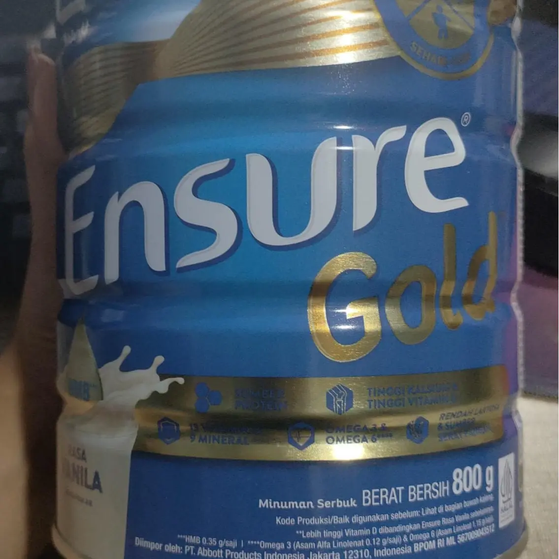 ENSURE 800 GRAM SUSU NUTRISI DEWASA RENDAH LAKTOSA