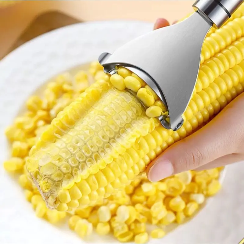 Parutan Jagung /Alat Pengupas Biji Jagung Stainless Steel / Serutan Jagung / Corn Peeler Stainless Steel Food Grade / Pisau Penyerut Jagung Praktis Mudah Digunakan 0