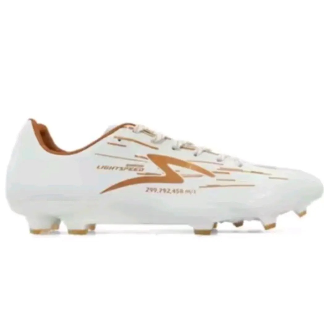 Sepatu Bola Specs LIGHTSPEED REBORN White Gold