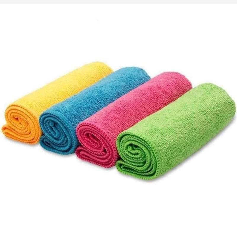 Khăn lau nhà bếp đa năng VILEDA XXL set 14 cái 30×30cm Microfiber mềm dẻo -…
