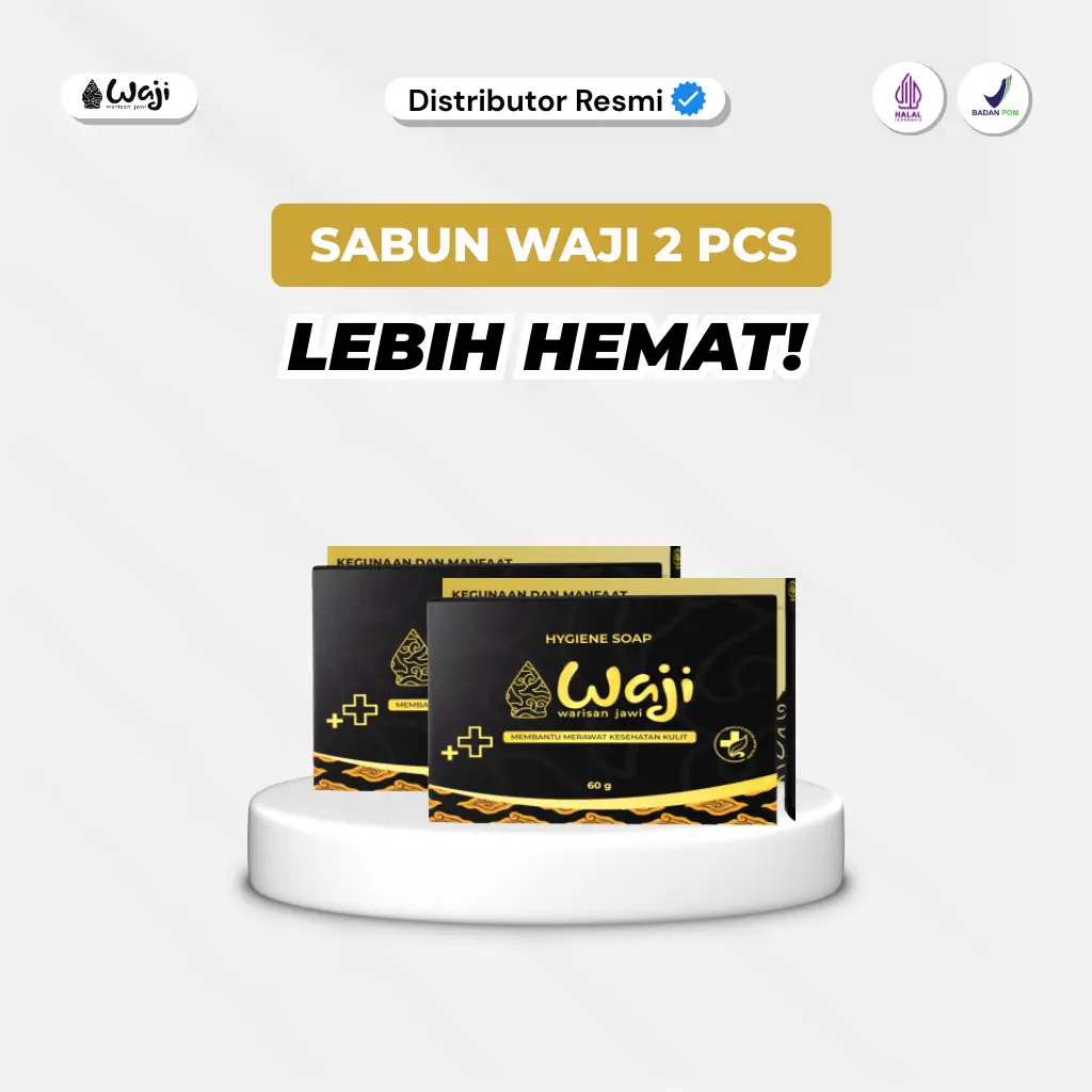 2 PCS SABUN WAJI