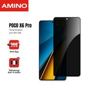 Gambar AMINO Anti SPY 360 Derajat Tempered Glass Privacy Fullcover Compatible For Xiaomi Poco X6 Pro Antigores Anti Dust Glass / Superfit Anti Gores Anti Debu Screen Protector / Fit Clear 9H Auto - Xiaomi Poco X6 Pro, AntiSPY 360 Derajat dari AMINO Shop Indonesia Kota Administrasi Jakarta Barat 2 Tokopedia