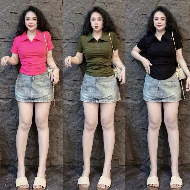   Bigsize 60 - 90kg  Áo Thun BABYTEE Thêu Logo Chất THUN BORIP 