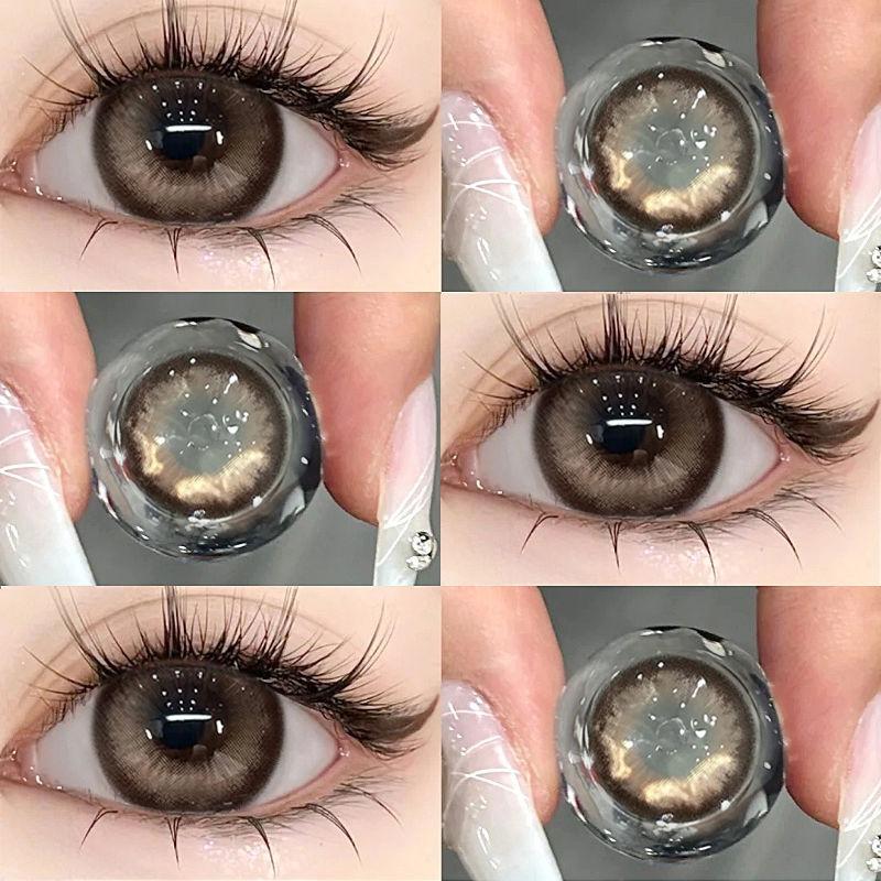 Thai Milk Tea Green Surprise authentic Eyelashes Big Eye It looks nice. 5