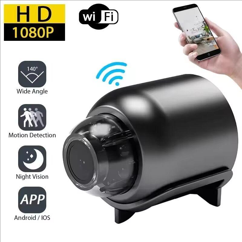 Camera mini 1080P mẫu mới X5, tầm nhìn ban đêm, nhẹ và dễ mang theo, camera cao…