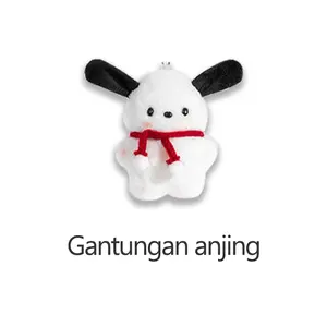 Gantungan Tas Ransel Lucu Imut  – Aksesoris Tas Wanita Kekinian,Dompet koin，Dompet earphone Model Bintang Awan Anjing Trendy