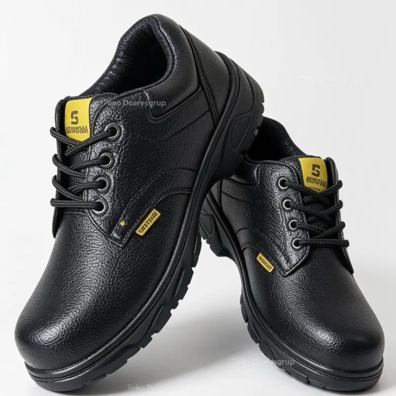 Superton Sepatu Safety Pria Berkepala Besi Tahan Banting Nyaman untuk Kerja Lapangan Perlindungan Maksimal dan Kenyamanan Sepanjang Hari - Shoes
