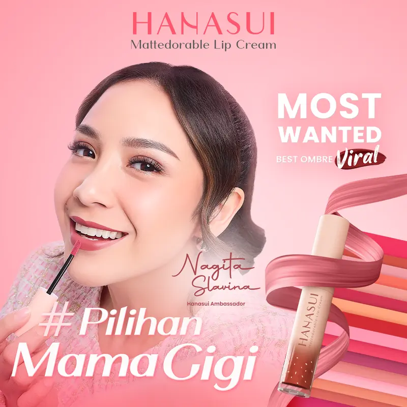 ENVIO - HANASUI Mattedorable Lip Cream Matte / Mattedorable Boba Series / Matcha Latte Series 2