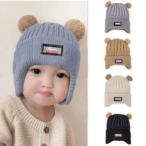 RIVEN Shoes Topi D-25 Topi Anak Beanie Hat Style Korea Fashion Import - Gaya Fashion Rajut Elastis Super Hangat Kupluk