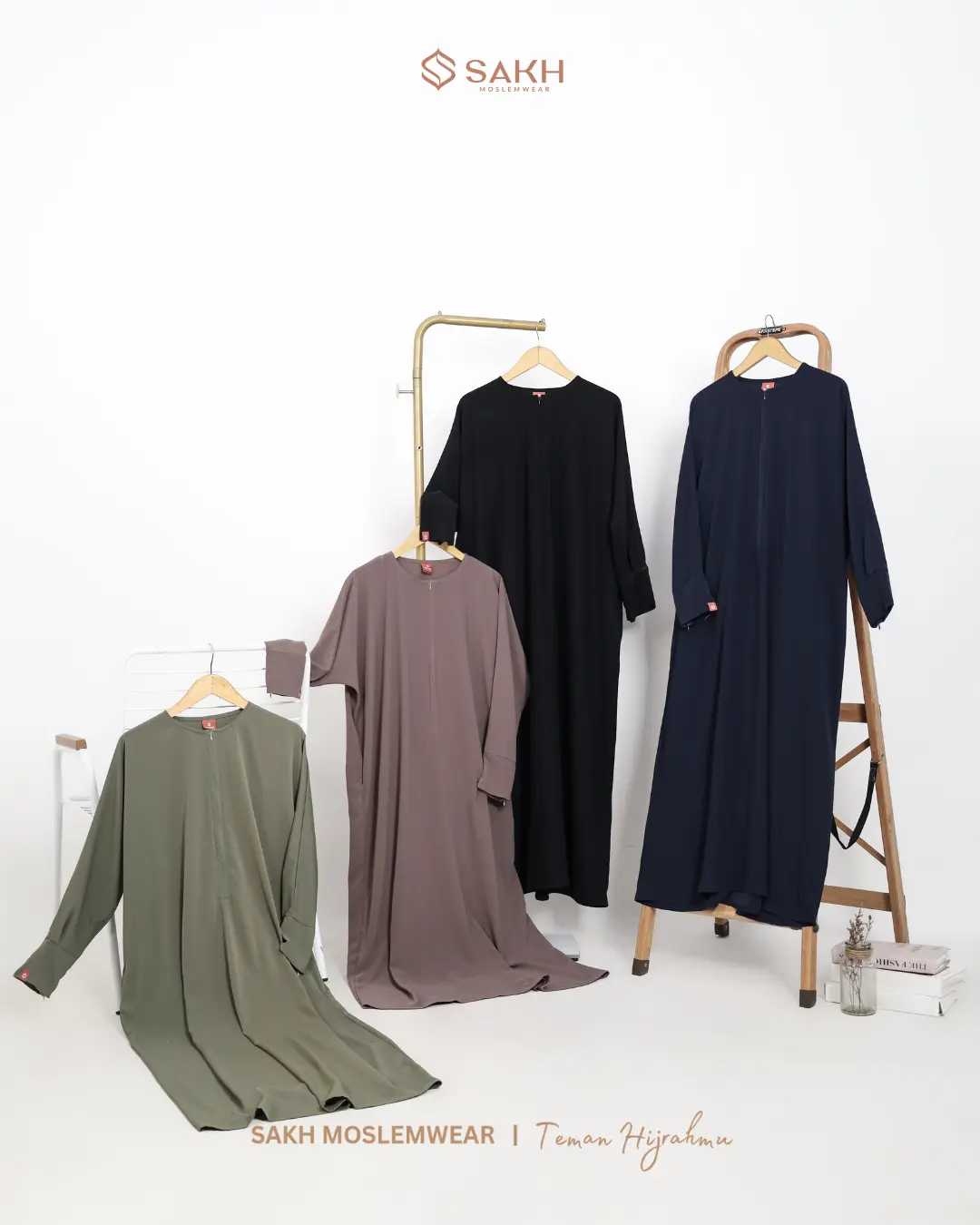 Lubna abaya gamis basic syar'i daily muslimah